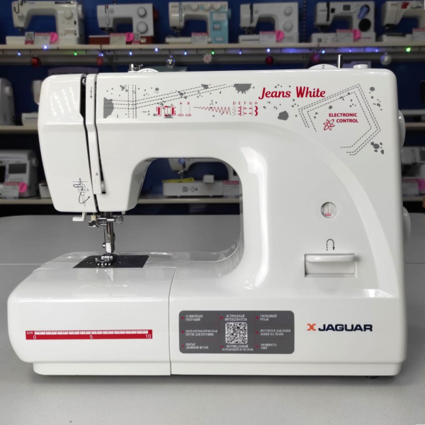 Швейная машина JAGUAR Jeans White в интернет-магазине Hobbyshop.by по разумной цене